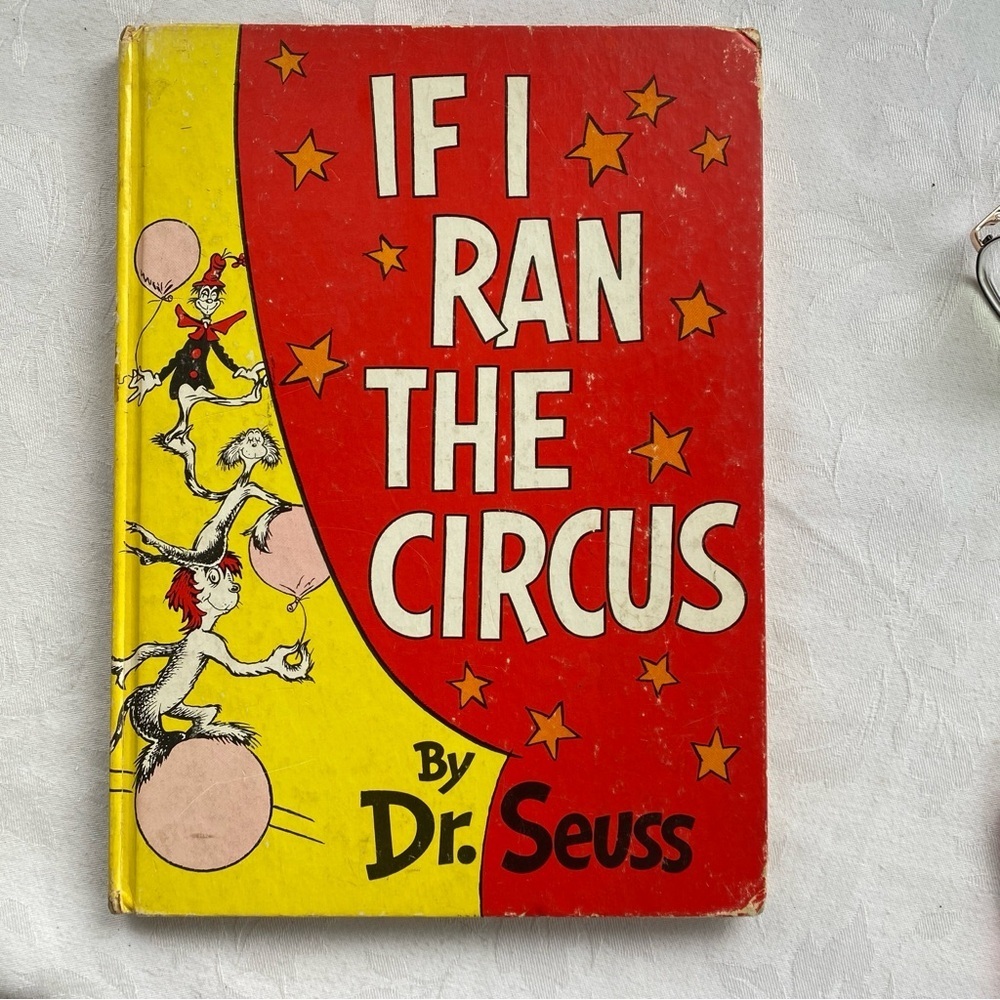 If I Ran the Circus Vintage 1956 Dr Seuss Hardcover